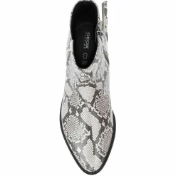 Bottines en Cuir Teoclea beige/gris