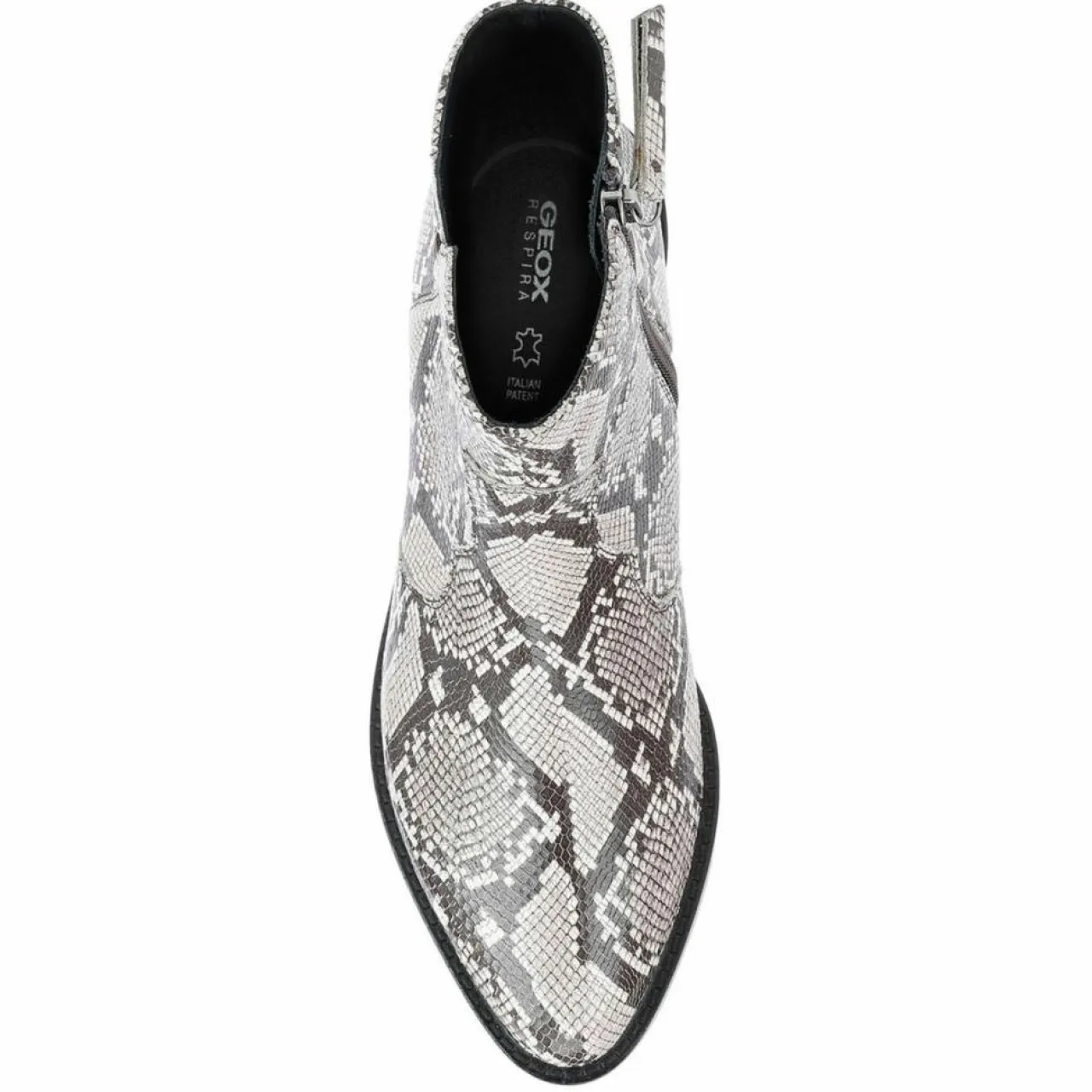 Bottines en Cuir Teoclea beige/gris