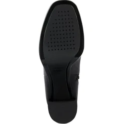 Bottines en Cuir Teulada noires - Talon 9 cm