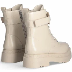 Bottines Love en Cuir beiges