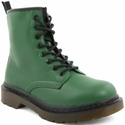 Bottines ranger vertes