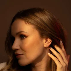 Boucles d'oreilles Envolée or jaune