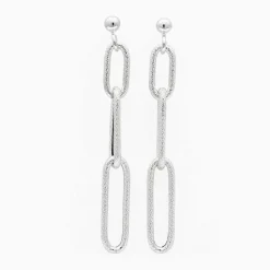 Boucles d'oreilles Lorenzo en Argent