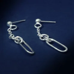 Boucles d'oreilles Marfisa en Argent