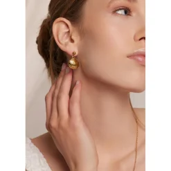 Boucles d'oreilles Orisca dorées