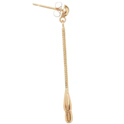 Boucles d'oreilles Pluie Dorée or jaune