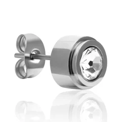 Boucles d'oreilles Sparkle argentées