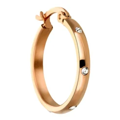 Boucles d'oreilles Sparkle rose doré