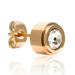 Boucles d'oreilles Sparkle rose doré