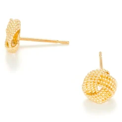 Boucles d'oreilles Tourbillon d'Amour or jaune