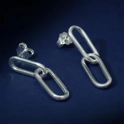 Boucles d'oreilles Wasat en Argent