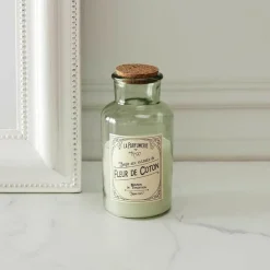 Bougie Parfumée Maison Tradition vert/ rouge/ blanc - 7.8x17x7.8 cm