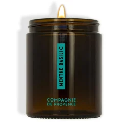 Bougie parfumée Menthe Basilic - 150g