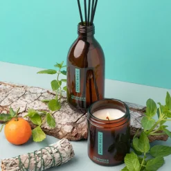 Bougie parfumée Menthe Basilic - 150g