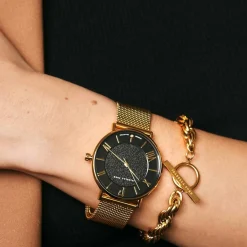 Bracelet Freda en Acier doré