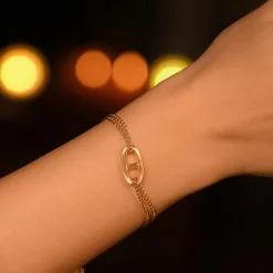 Bracelet Lucilla en Argent doré