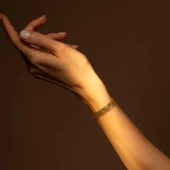 Bracelet Moments or jaune