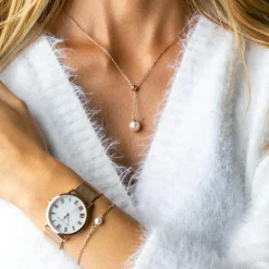 Bracelet Raindrop rose doré