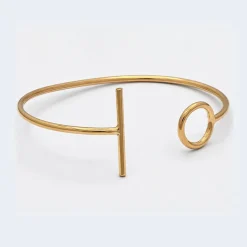 Bracelet Simona en Argent doré