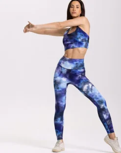 Brassière Iris bleue