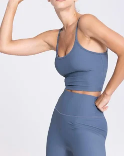 Brassière Lotus bleu jeans