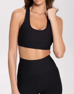 Brassière Lotus noire