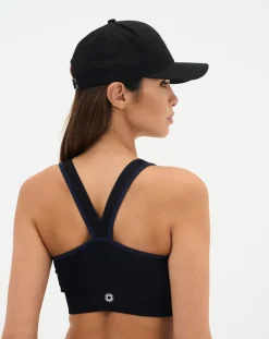 Brassière Malte noir/bleu