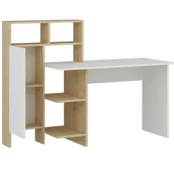 Bureau Bugra chêne - 119.7x111.8x60 cm