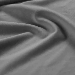 Canapé d'angle Gauche en Velours Daphne 4 Places Gris Clair - 270x170x86 cm