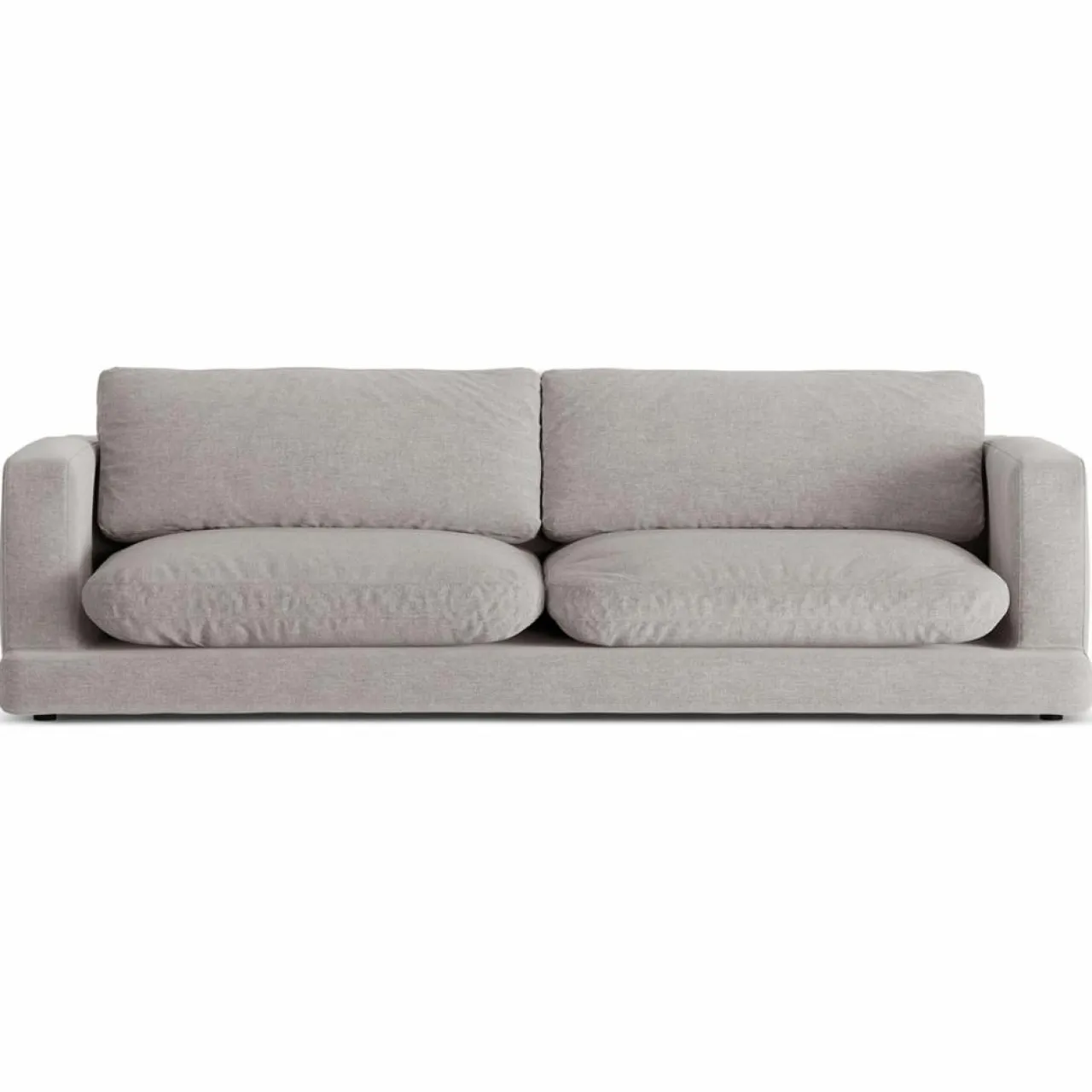 Canapé Daphne 4 Places Gris chaud - 240x105x86 cm