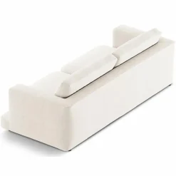 Canapé Daphne 4 Places Ivoire - 240x105x86 cm