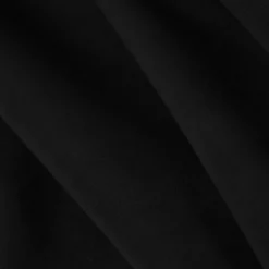 Canapé droit Velours Vanda 4 Places noir - 286x100x85 cm