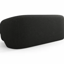 Canapé Linden Chenille 2 Places noir - 169x102x72 cm