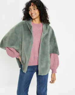 Cape en Fausse Fourrure Hope laurel