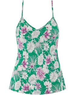 Caraco Naya imprimé grandes fleurs multicolore