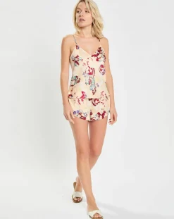 Caraco Niki graphic flower