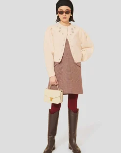 Cardigan 100% Laine Gustave écru