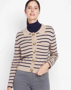 Cardigan Audrey nougat