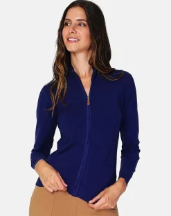 Cardigan Elisa bleu nuit