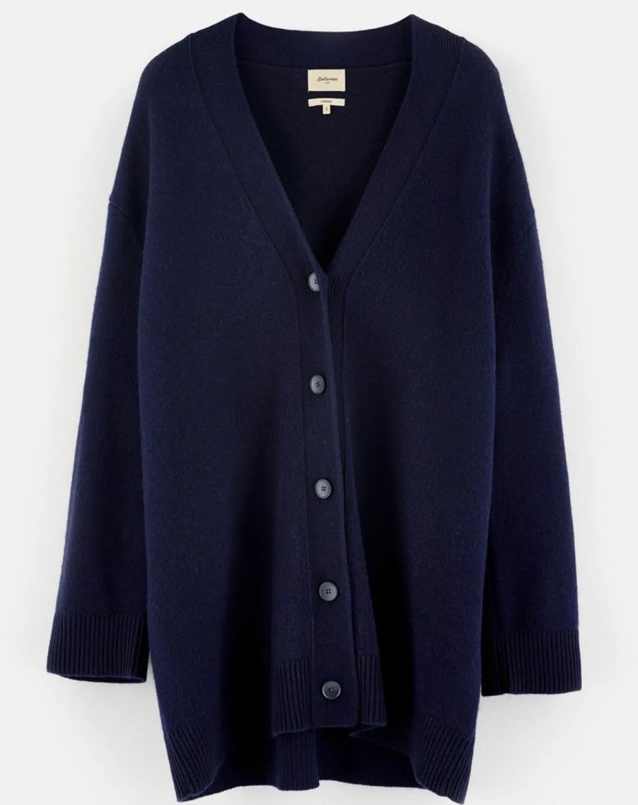 Cardigan en Laine & Coton Gadand america
