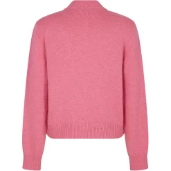 Cardigan en Laine mélangée Nuage rose