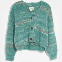 Cardigan en Laine mélangée Auffy vert
