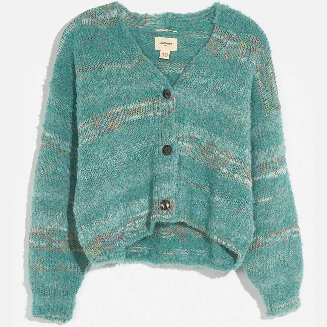 Cardigan en Laine mélangée Auffy vert
