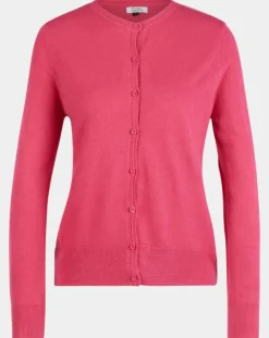 Cardigan en Maille fine Fanny rose