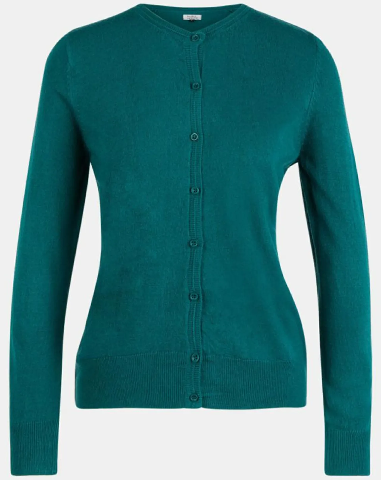 Cardigan en Maille fine Fanny vert foncé