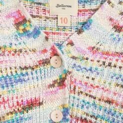 Cardigan Getafe tricoté multicolore