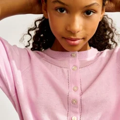 Cardigan Gyco rose clématite