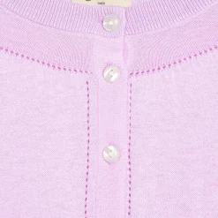 Cardigan Gyco rose clématite