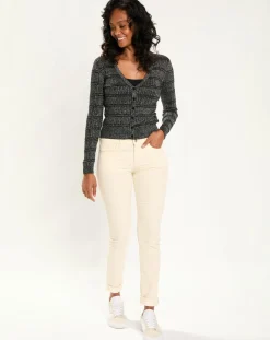 Cardigan Lurex argenté