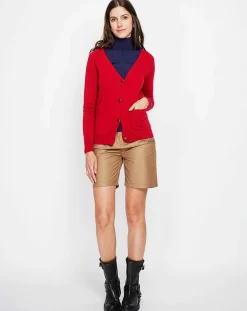Cardigan Manon rouge